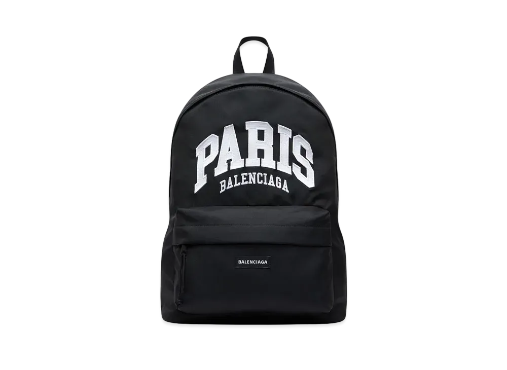 BALENCIAGA Cities Paris Explorer Backpack "Black"