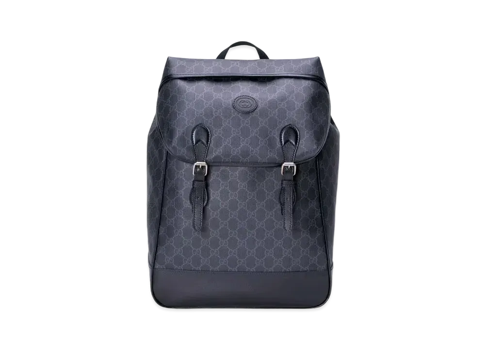 GUCCI Interlocking G Medium Backpack GG Supreme "Black"