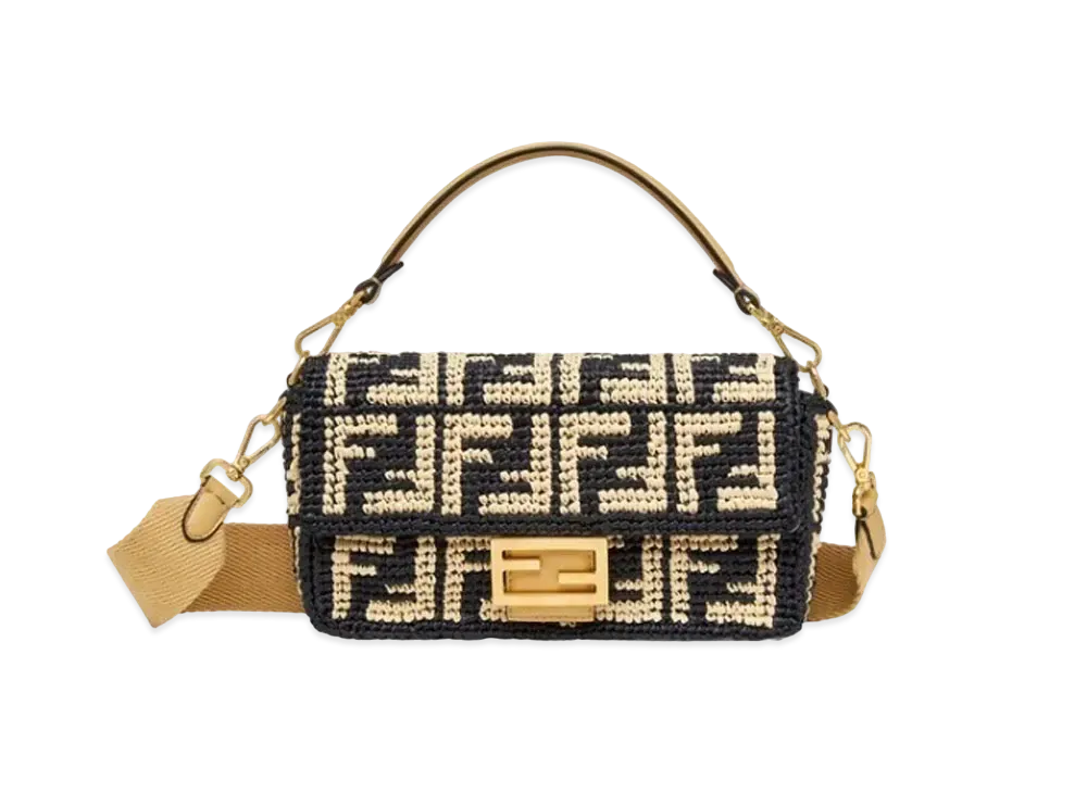 FENDI Baguette Fabric "Black"