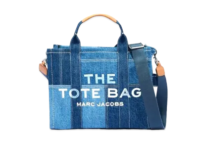 Marc Jacobs The Denim Small Tote Bag "Blue Denim"