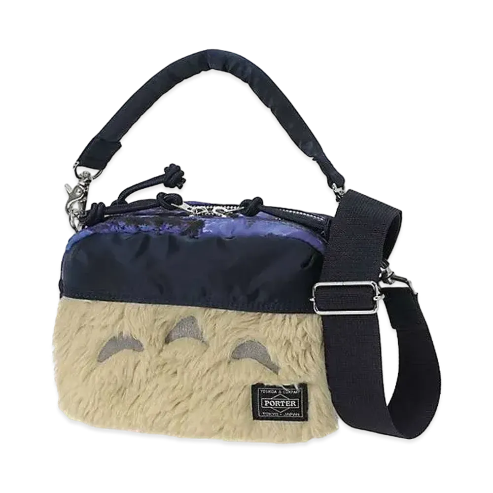 PORTER x My Neighbor Totoro 2Way Shoulder Ba "Navy"