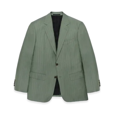 WACKO MARIA x Dormeuil Single Breasted Jacket "Light Green"
