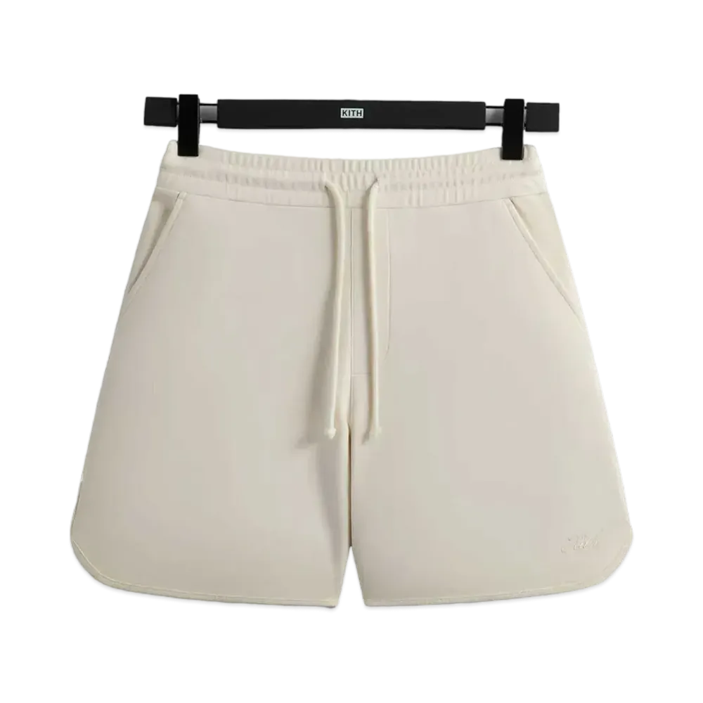 Kith Crystal Wash Interlock Jordan Short "Sandrift"