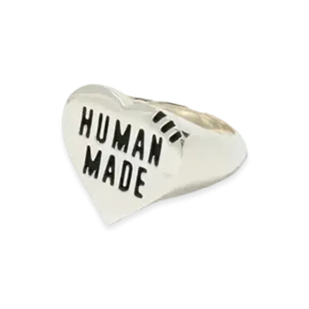 HUMAN MADE Heart Silver Ring "Silver"