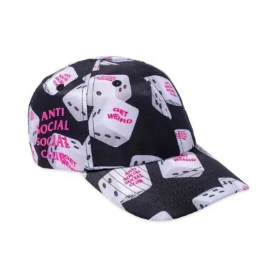 ANTI SOCIAL SOCIAL CLUB FA22 7 (4) 7 Black Cap "Black"