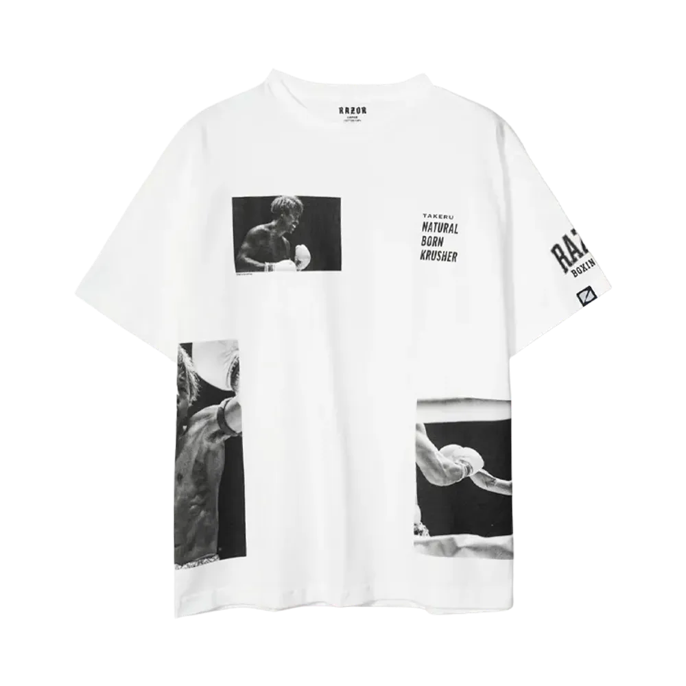武尊 引退記念  RAZOR x Takeru PHOTO T-SHIRT 