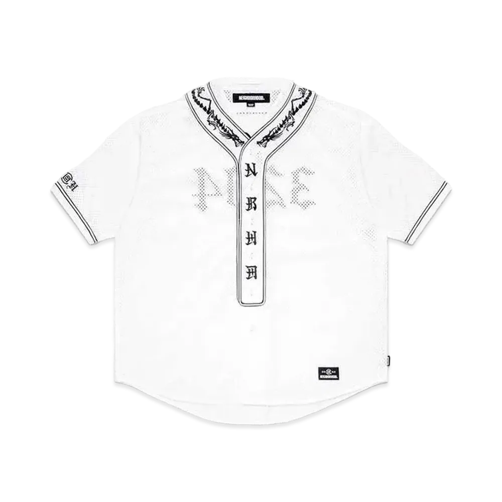 NEIGHBORHOOD x CLOT Baseball S/S Shirt "White"