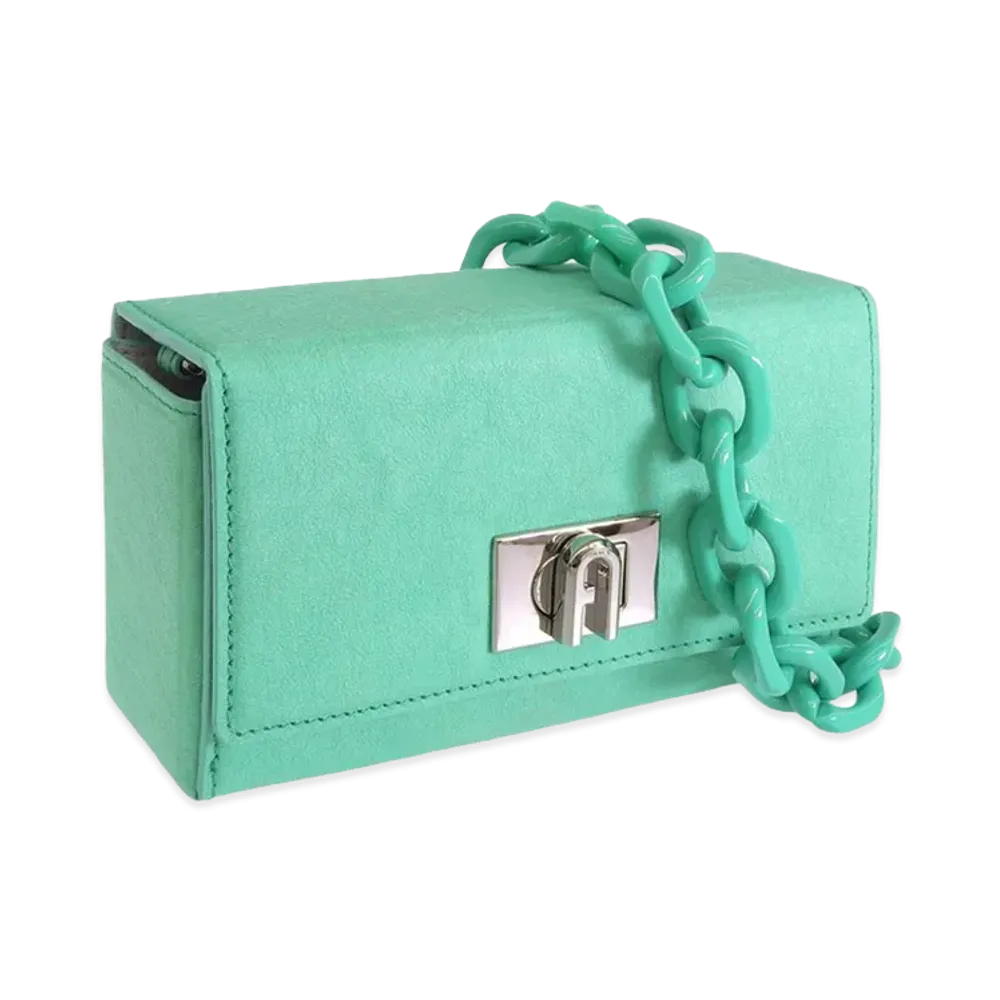 FURLA Bloombag Shoulder Mini Bag "Blue"