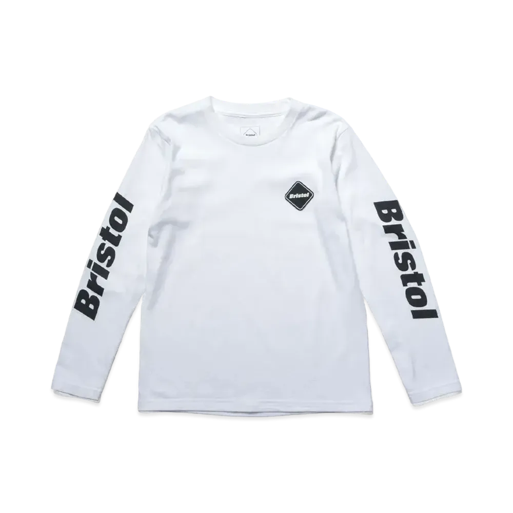 F.C.Real Bristol Authentic Logo L/S Tee (Kids) "White"