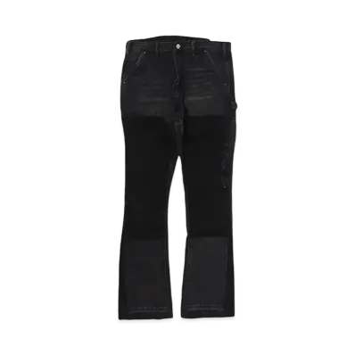 mnml B118 FLARE WORK DENIM "BLACK"