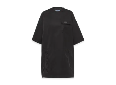 PRADA Women's Re-Nylon Mini Dress "Black"