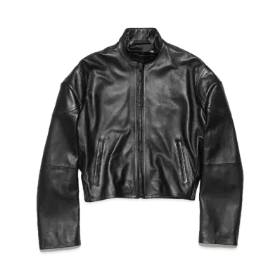 Acne Studios Leather Jacket "Black"