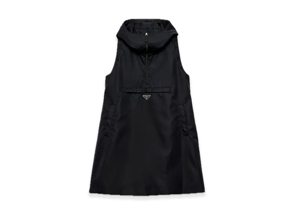 PRADA Re-Nylon Minidress "Black"