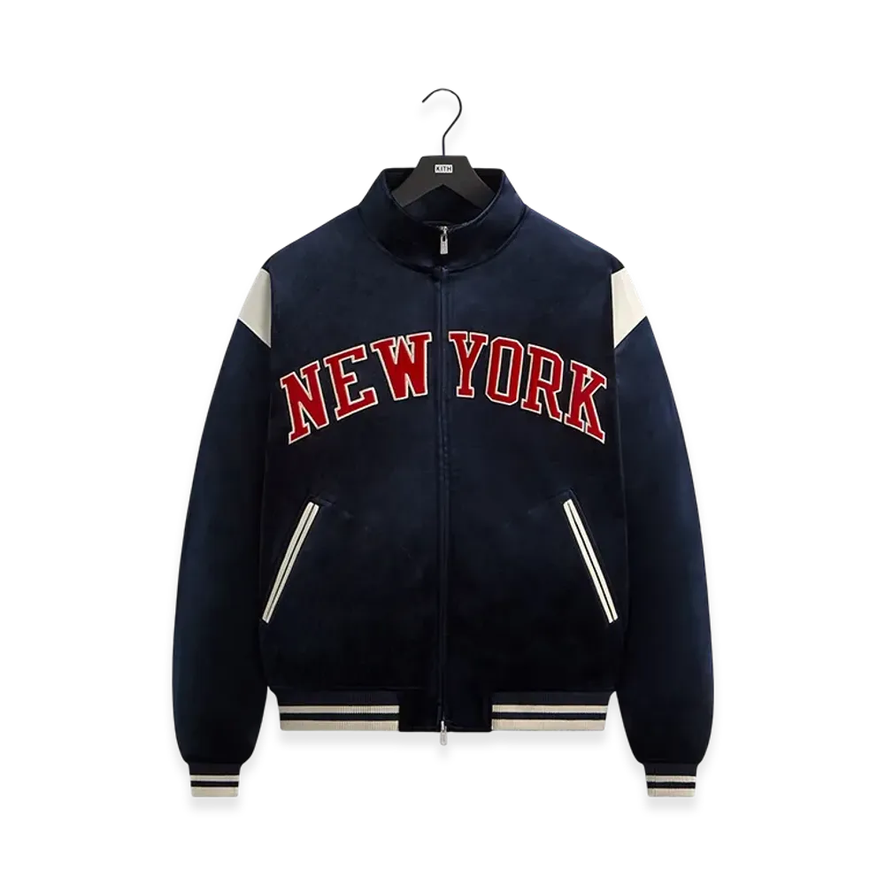 Kith x the New York Knicks Velour Track Jacket "Nocturnal"