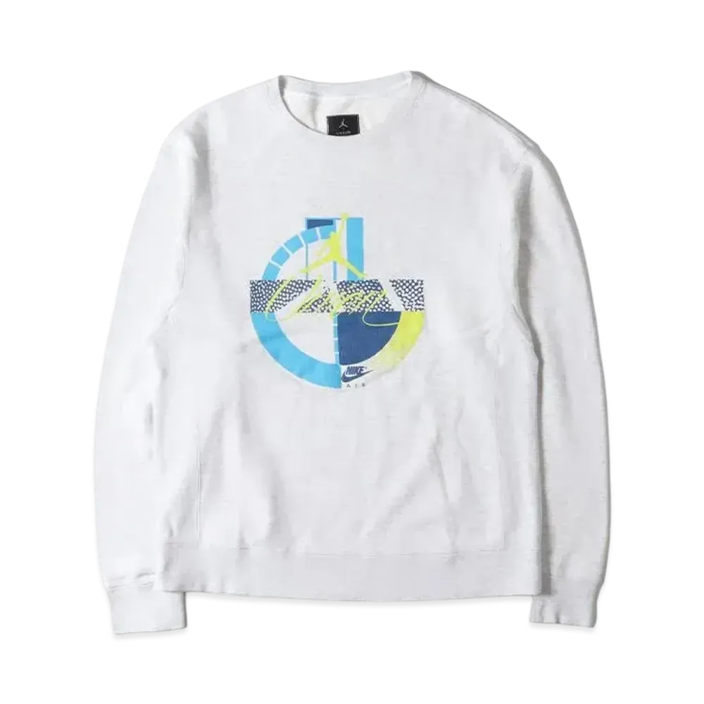 Nike x UNION Jordan NRG 2.0 Crewneck Fleece "Ash Grey"