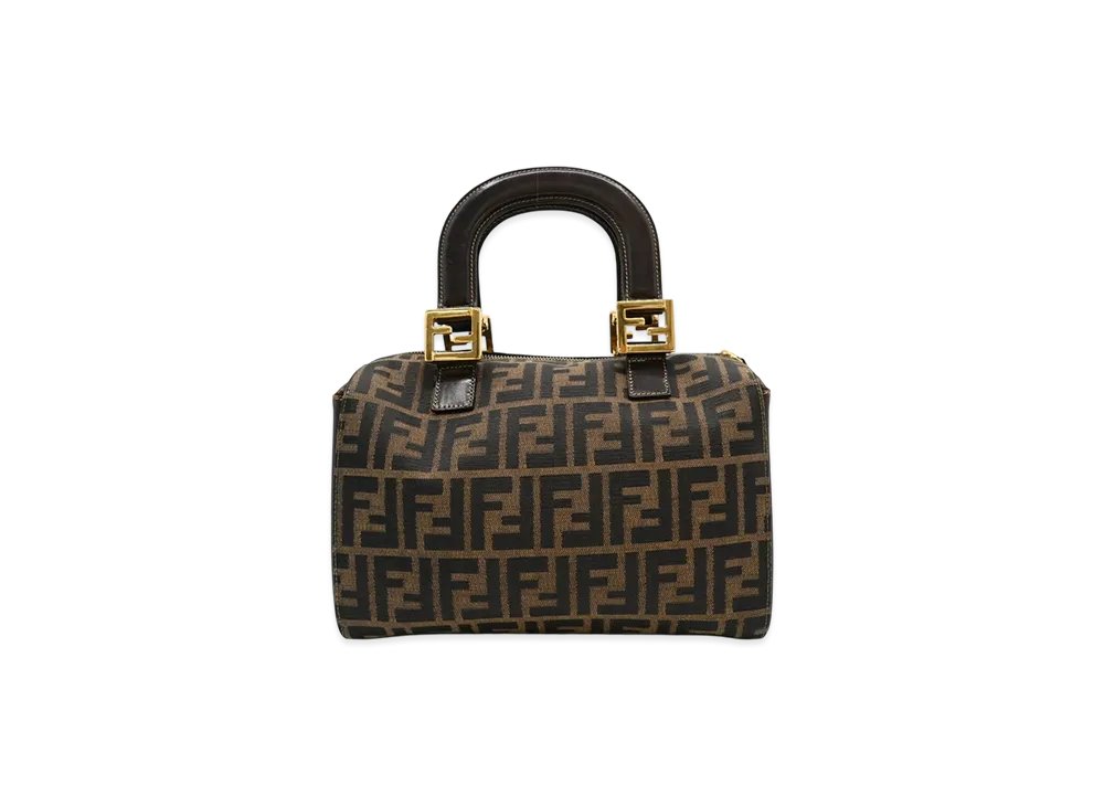 FENDI Zucca Handbag "Brown"