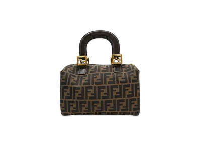 FENDI Zucca Handbag "Brown"