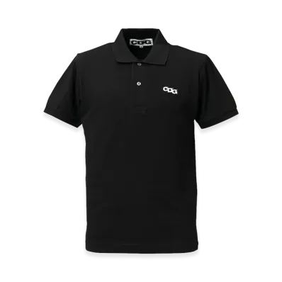 COMME des GARCONS CDG Polo Shirt / Emblem "Black"