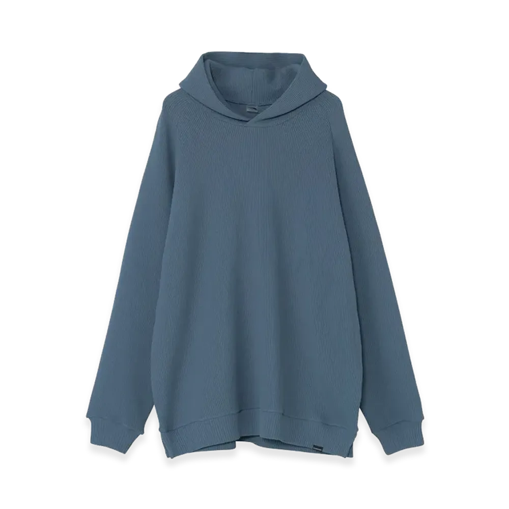 The North Face Comfortive Paper Knit Hoodie Mens "Dusty Blue"
