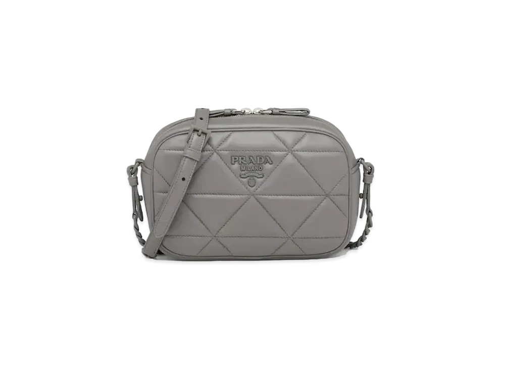 PRADA Spectrum Shoulder Bag "Light Gray"