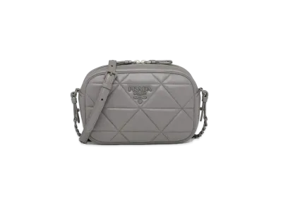 PRADA Spectrum Shoulder Bag "Light Gray"