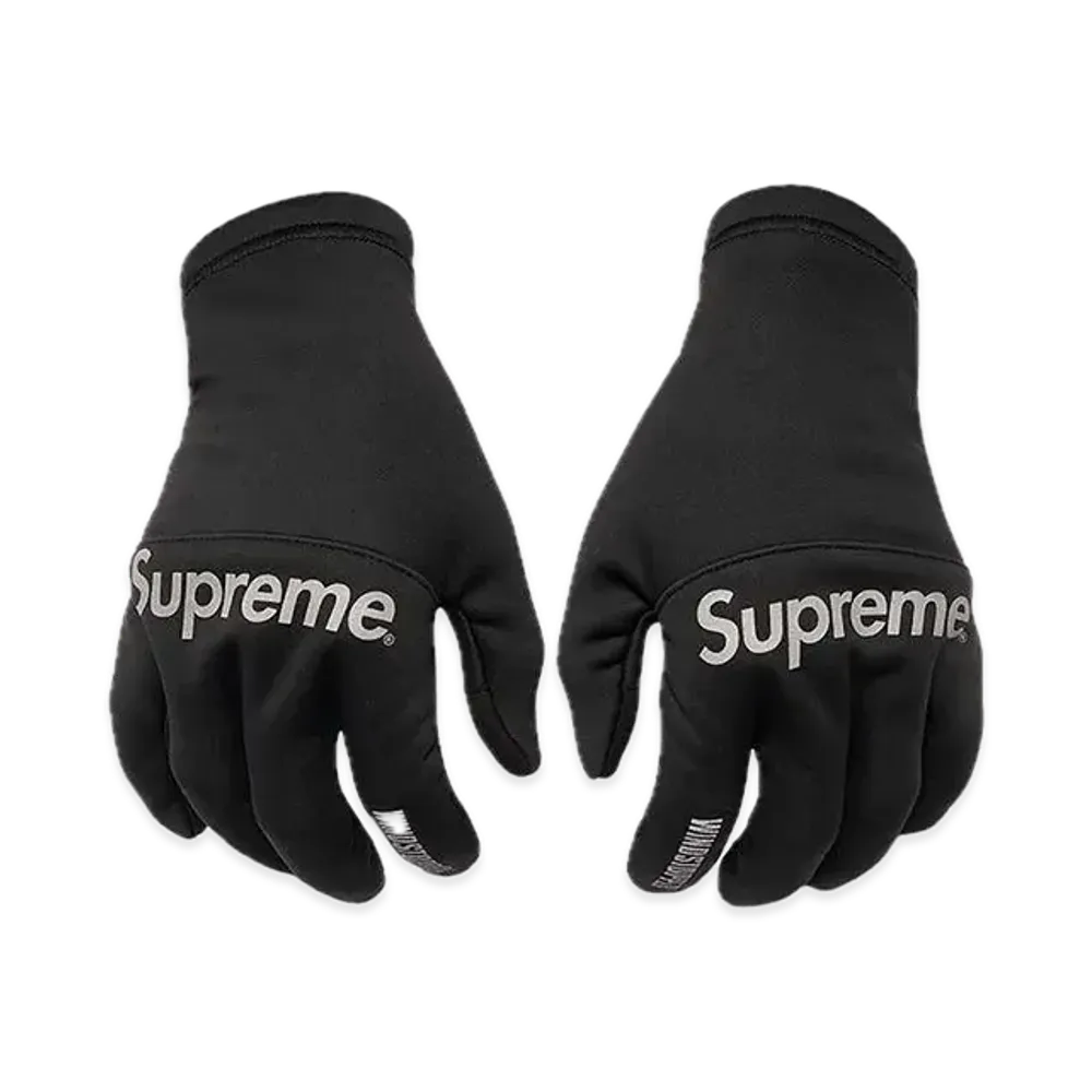 Supreme Windstopper Gloves "Black"