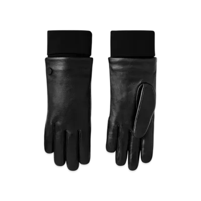 CANADA GOOSE Leather Glove "Black"