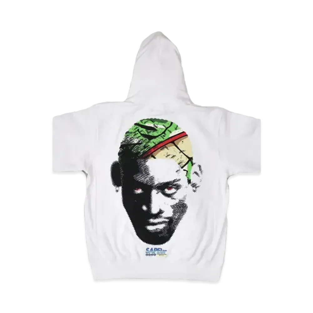 SAPEur Divine Dragon Head Hoodie "White"