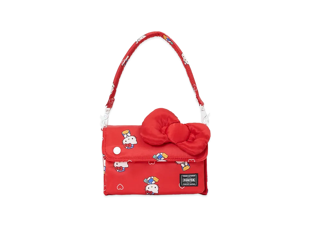 PORTER x HELLO KITTY Party Bag "Red"