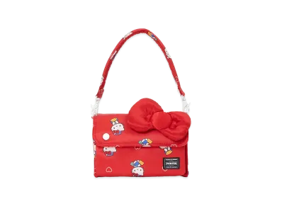 PORTER x HELLO KITTY Party Bag "Red"