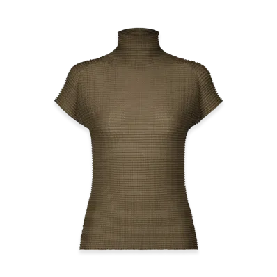 ISSEY MIYAKE Wooly Pleats-58 "Khaki"