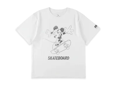 WIND AND SEA x SMOOTHY Skate Kids S/S Tee "White"