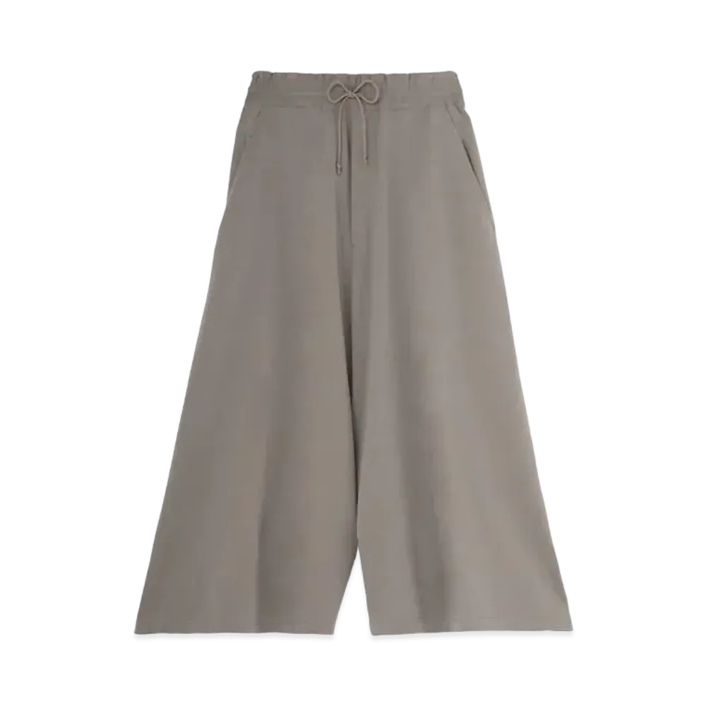 Yohji Yamamoto Y's FLEECY LINING GATHER STRING PANTS "Gray"