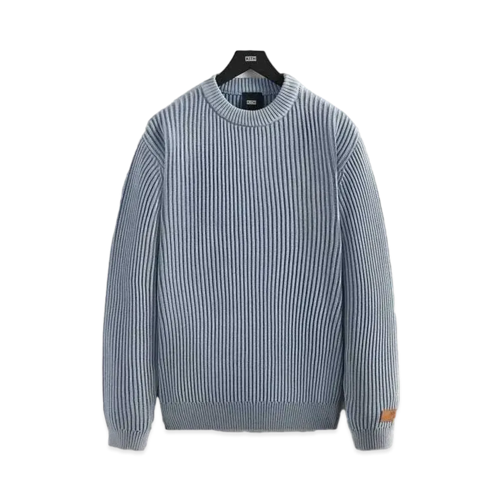 Kith Garment Dyed Meyer Knit Crewneck "Woven"