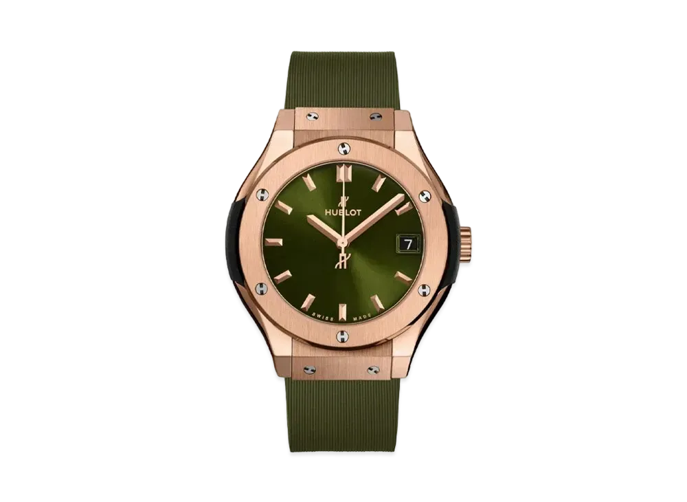 HUBLOT Classic Fusion King Gold Green 45mm