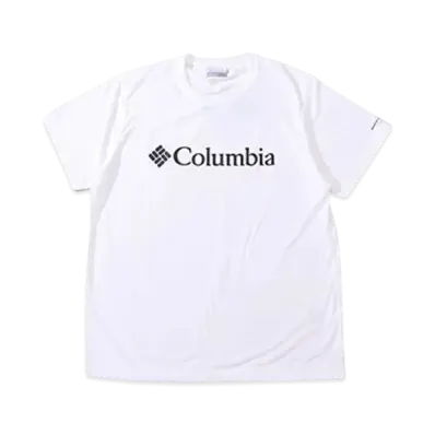 Columbia Red Hill Butte Short Sleeve Tee "White"