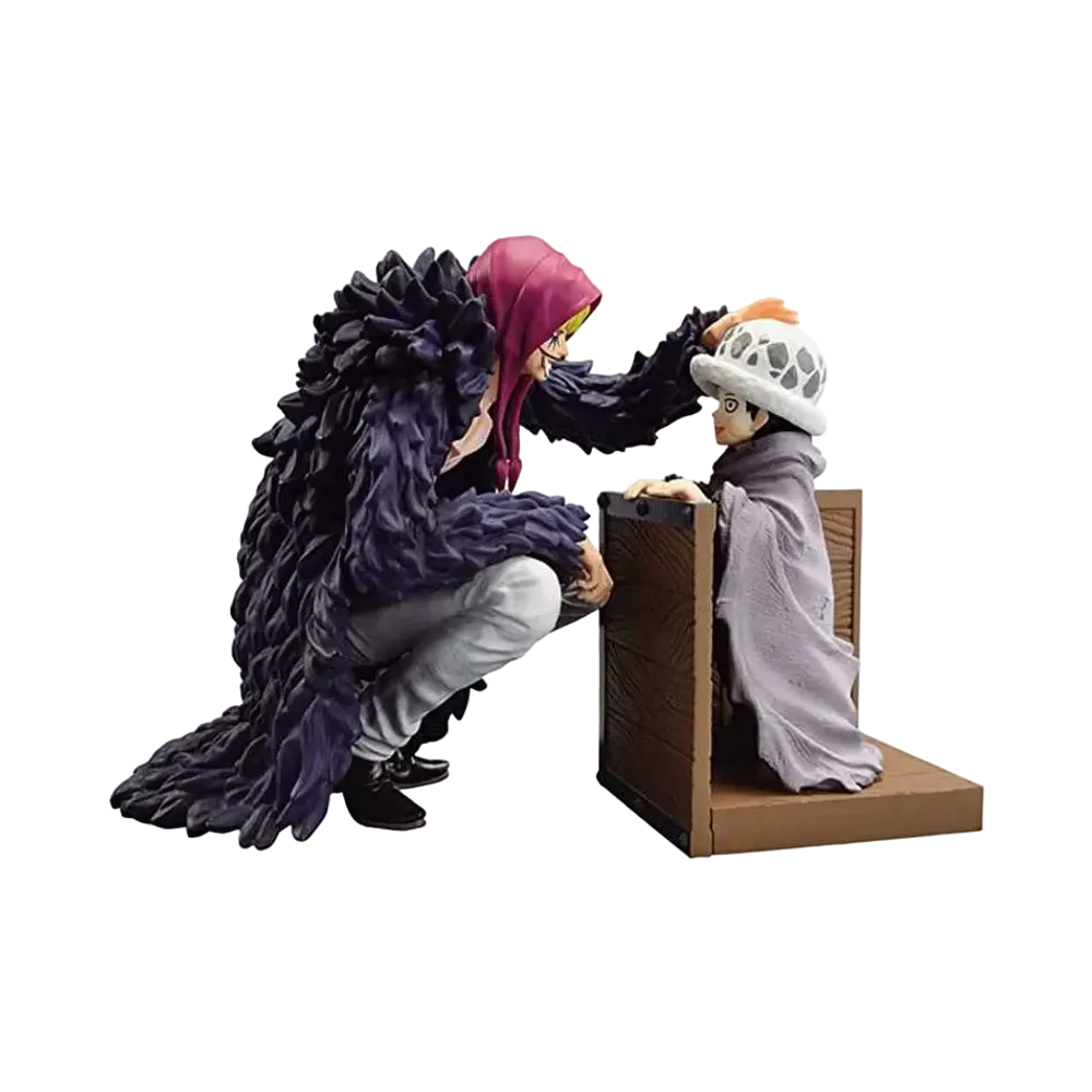 BANDAI "Ichiban Kuji" -One Piece Emotional Stories- B Prize Revible Moment-Law & Corazon-