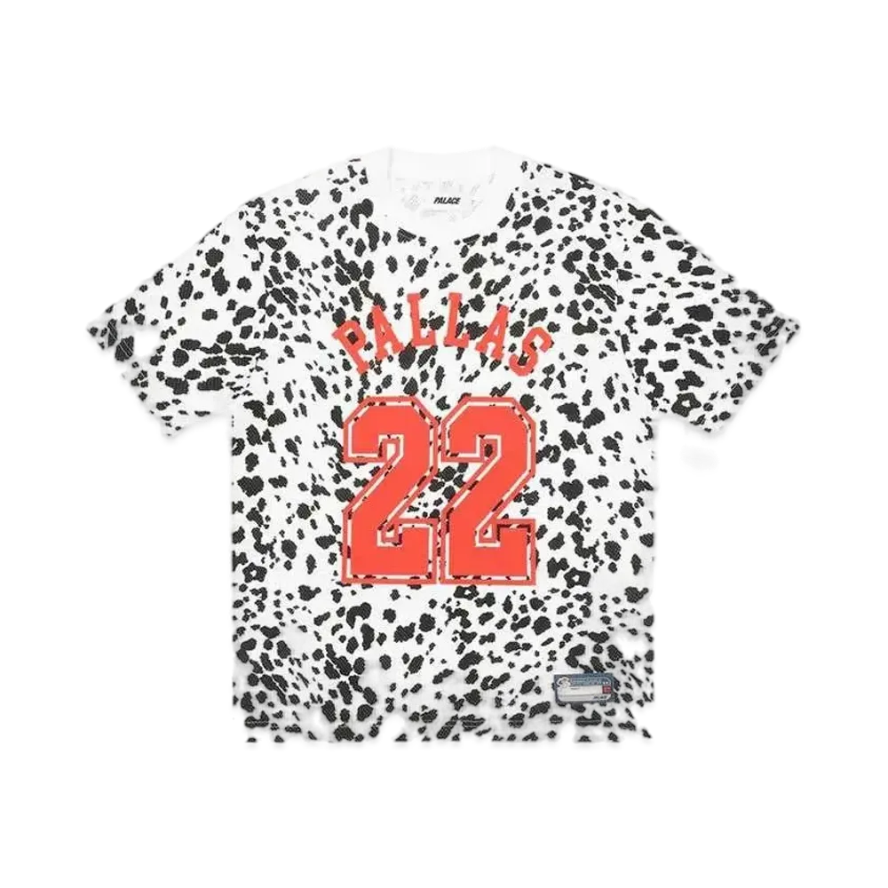 PALACE SPORTS MESH T-SHIRT "Dalmation"