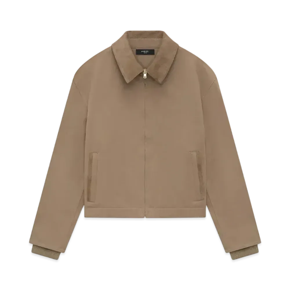AMIRI Women's Ma Quad Work Jacket "Camel"