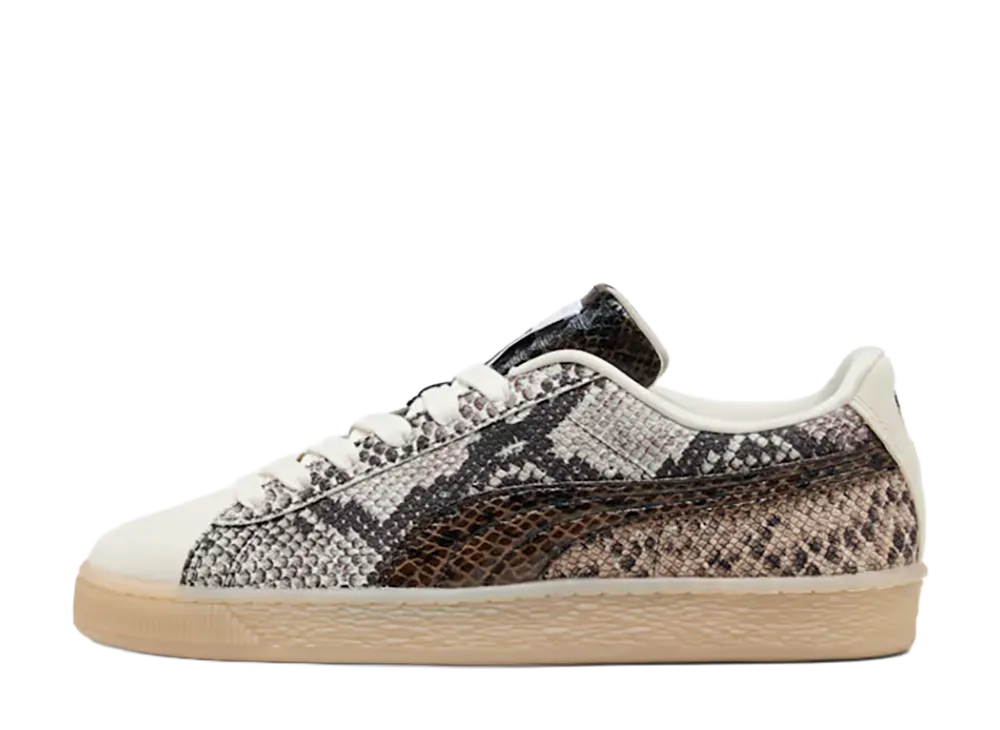 Puma Women's Suede Snake "Frosted Ivory/Puma Black"
