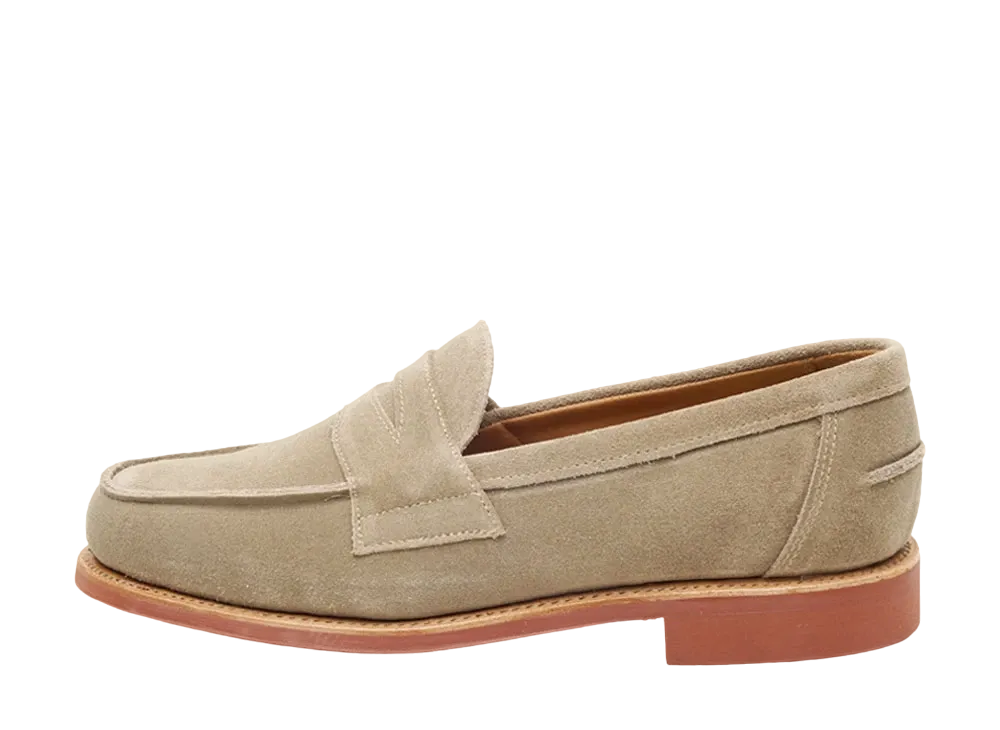 SANDERS Butt Seam Loafer HANK(with Poron Insole) Suede "Dirty Buck" 2314DLS