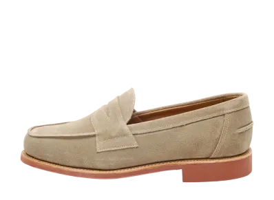 SANDERS Butt Seam Loafer HANK(with Poron Insole) Suede "Dirty Buck" 2314DLS