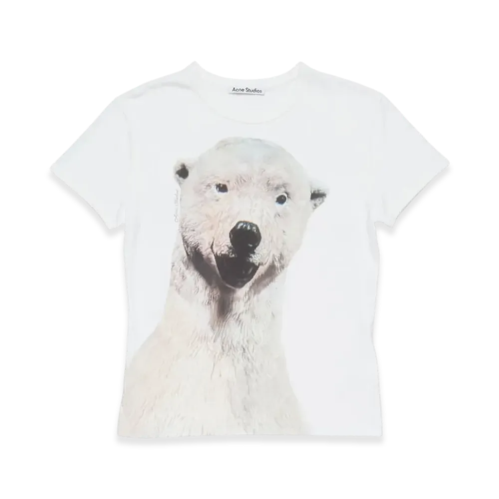 Acne Studios Logo T-Shirt "Off White"