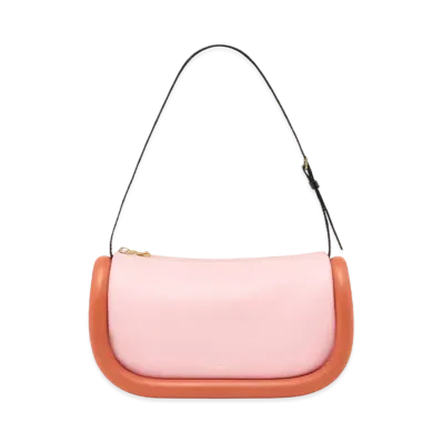 JW ANDERSON Bumper 15 Leather Shoulder Bag "Pink"