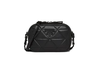 PRADA Spectrum Nappa Leather Shoulder Bag "Black"