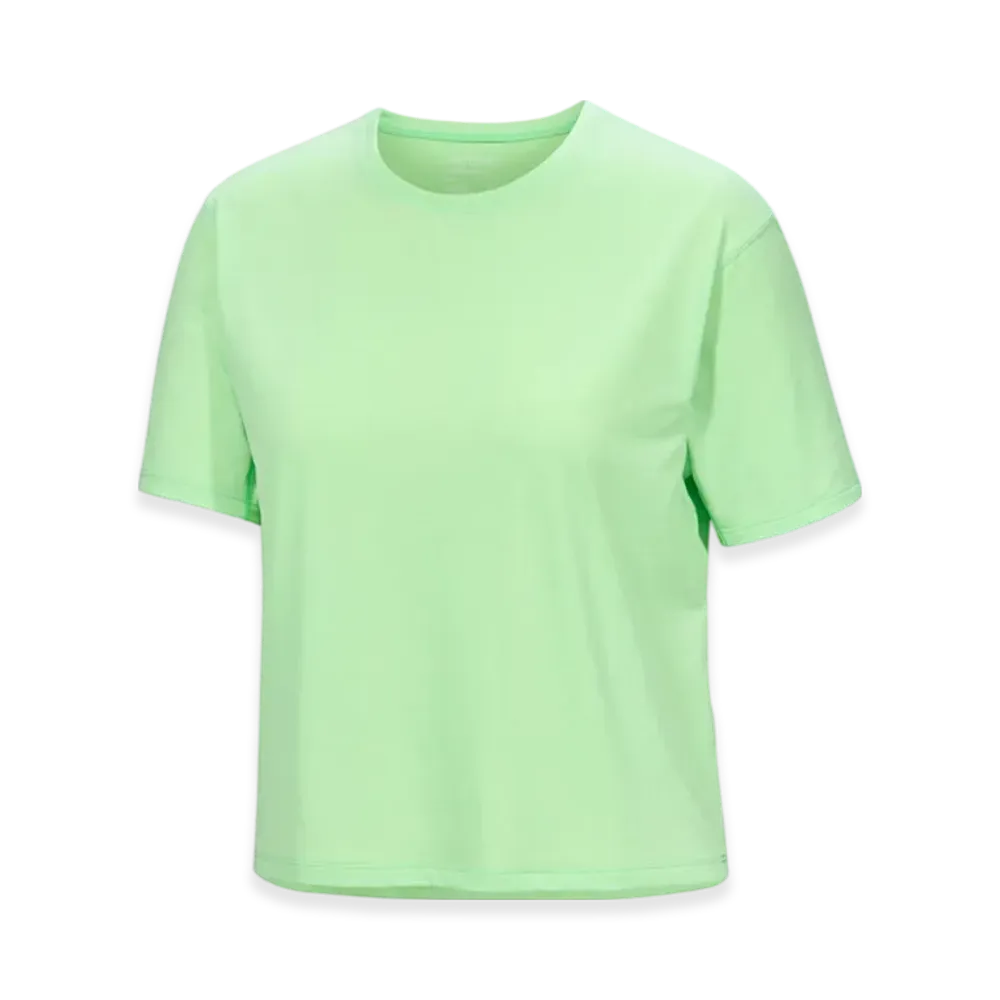 ARC'TERYX Women's Taema Crop SS "Phosphorescent Heather" X000006460
