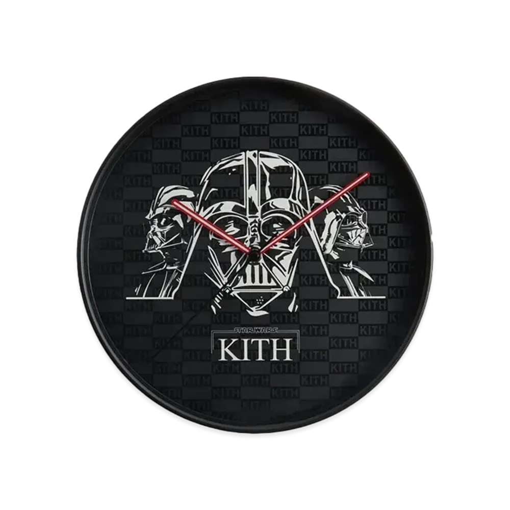 Kith STAR WARS | Kith Darth Vader Wall Clock "Black"
