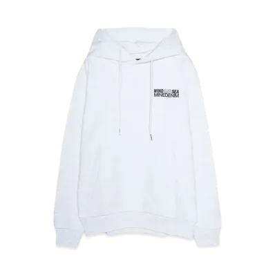 WIND AND SEA x MINEDENIM Photo Hoodie "LIGHT GLAY"