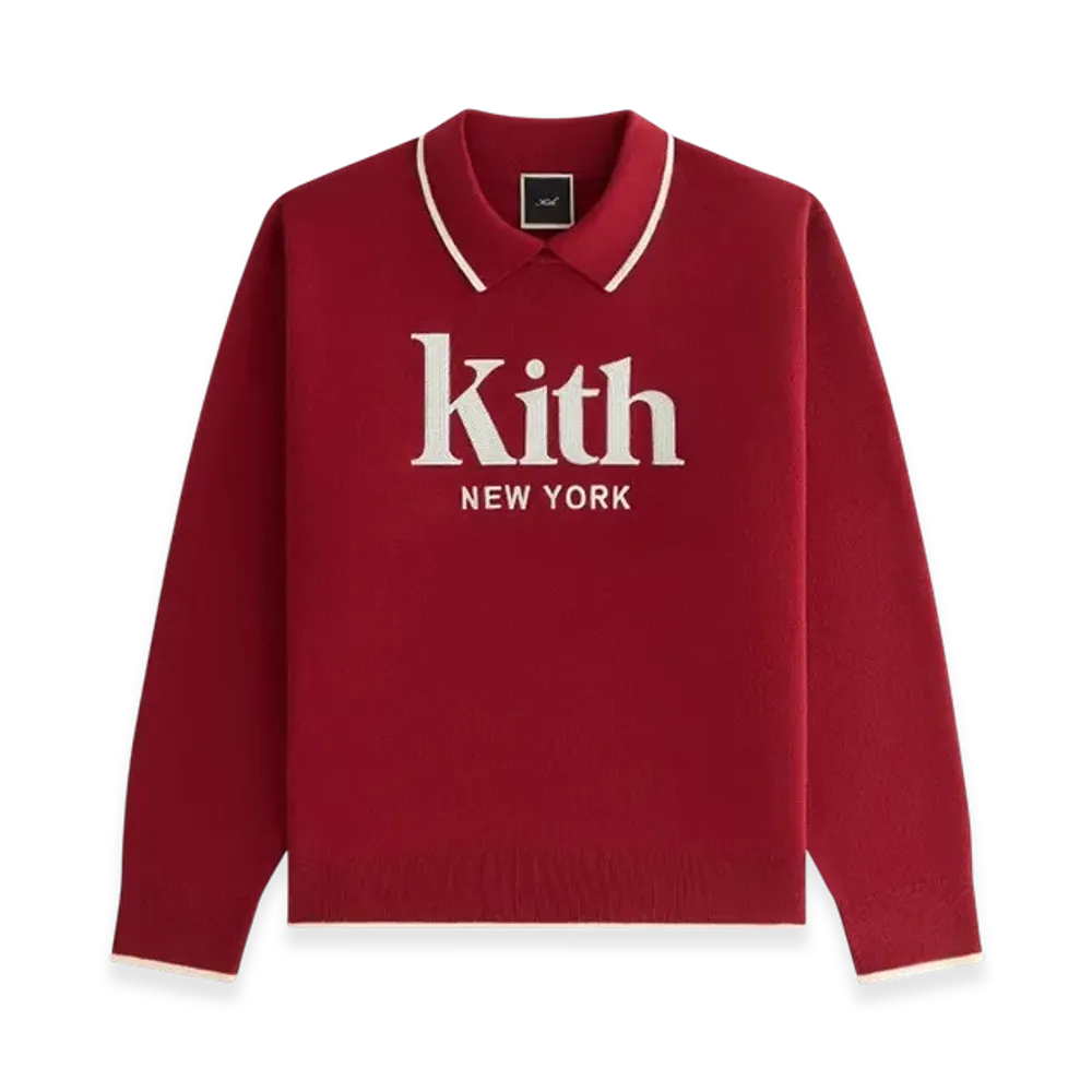 Kith Women's Ashwin Polo Sweater "Allure"