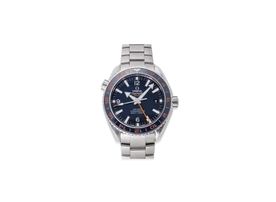 OMEGA Seamaster Planet Ocean 600M GMT Good Planet "Stainless Steel/Blue" 232.30.44.22.03.001